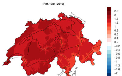 2020, année la plus chaude en Suisse